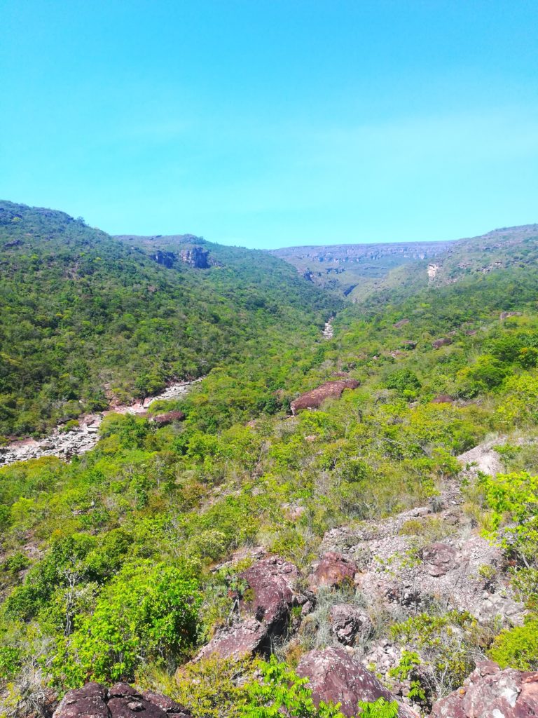 trilha cachoeira do sossego