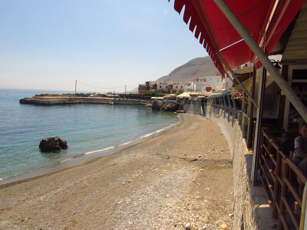 praias de plakias crete island